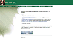 Desktop Screenshot of julielevin.com